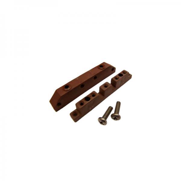 03-8186 Φεράμι κρεβατιών πλαστικό διπλή βίδα Ν°15