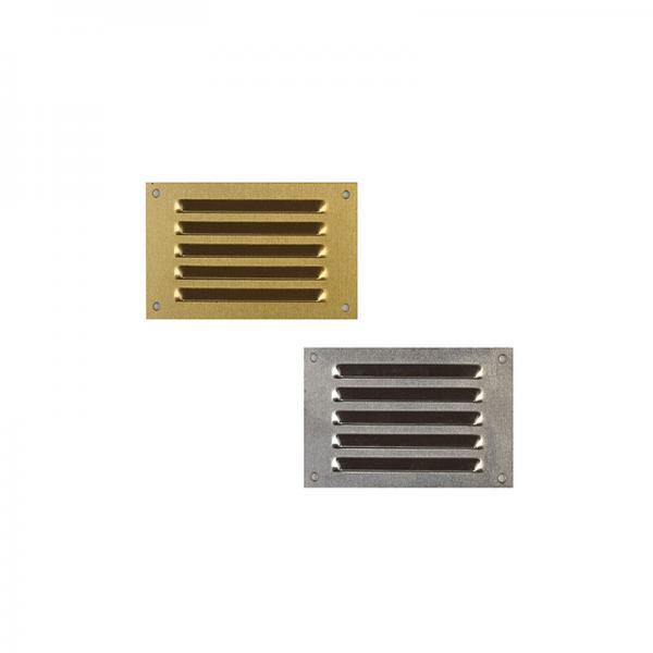 07-3001 Εξαεριστήρας αλουμινίου πατωμάτων περσίδα μονή 5×8.5cm