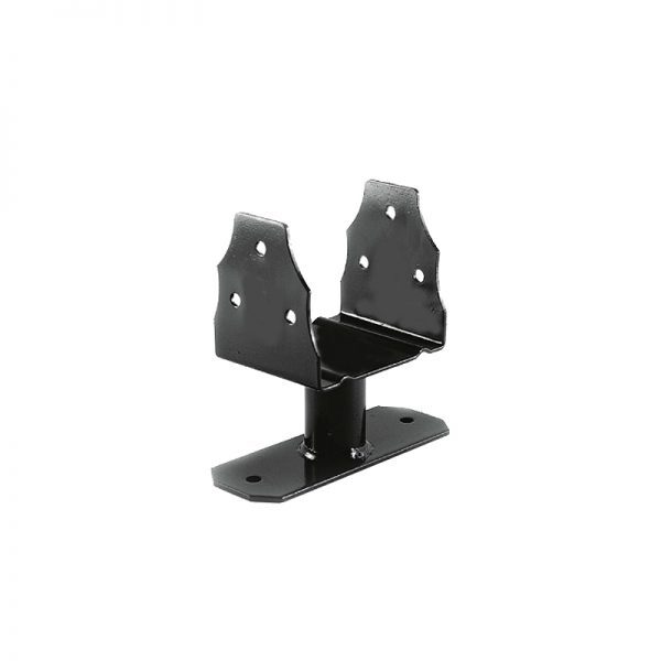 Βάση σταθερή παραδοσιακή φαρδιά μαύρη