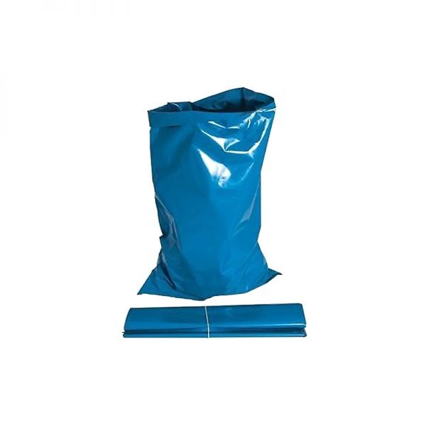 Σάκος μπαζών και οικοδομικών υλικών μπλε