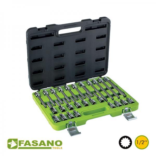 FG 150M_S26 Σετ καρυδάκια καστάνιας πολύσφηνα XZN1/2" FASANO