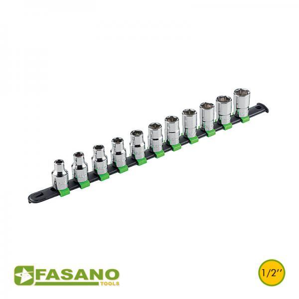 FG 625A_S10 Σετ καρυδάκια εξάγωνα 1/2" FASANO