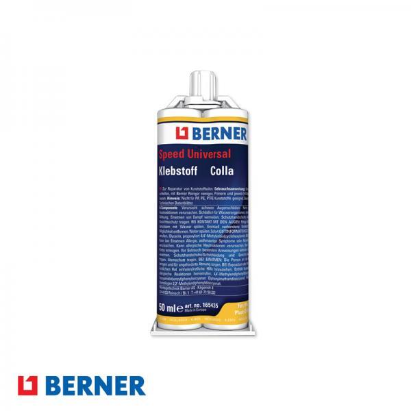 165435 Κόλλα πλαστικών αυτοκινήτων 50ml BERNER