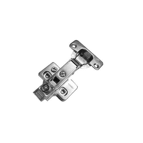 02-1007 Μεντεσές ντουλαπιών κουμπωτός 3 ρυθμίσεις ακραίος