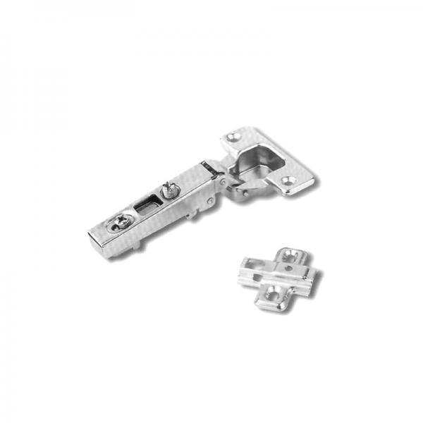 02-1033 Μεντεσές ντουλαπιών κουμπωτός Economy μεσαίος