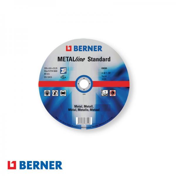 38303 Δίσκος τριβής ΜΕΤΑL line STANDARD BERNER
