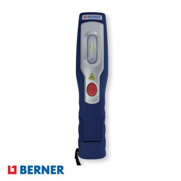 206956 Επαναφορτιζόμενος φακός LED 180º USB BERNER