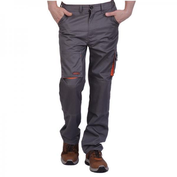 Παντελόνι εργασίας γκρι/πορτοκαλί ERGOLINE