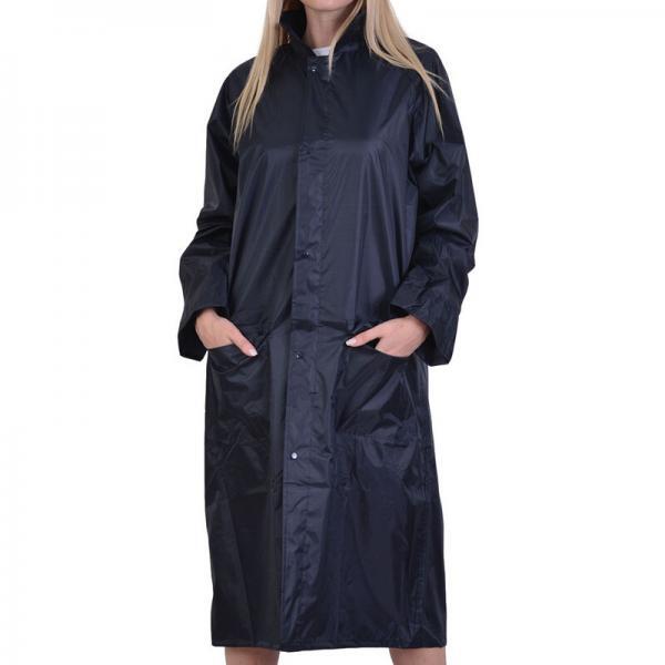 5000-050 Καπαρτίνα αδιάβροχη μπλε κουκούλα POLYAMIDE