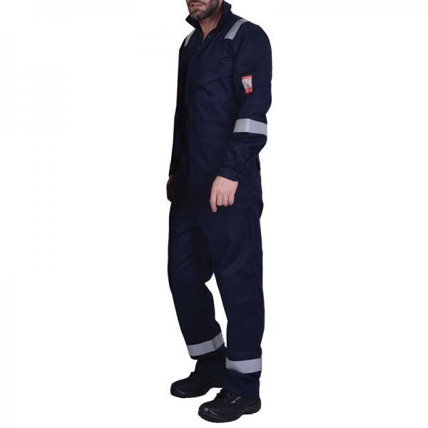 5199-000 Φόρμα ολόσωμη αντιστατική πυρίμαχη μπλε FR21