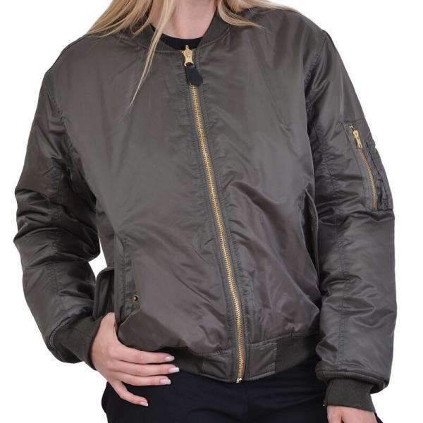 5301-110 Τζάκετ πολυεστέρα εσωτερική επένδυση χακί FLIGHT