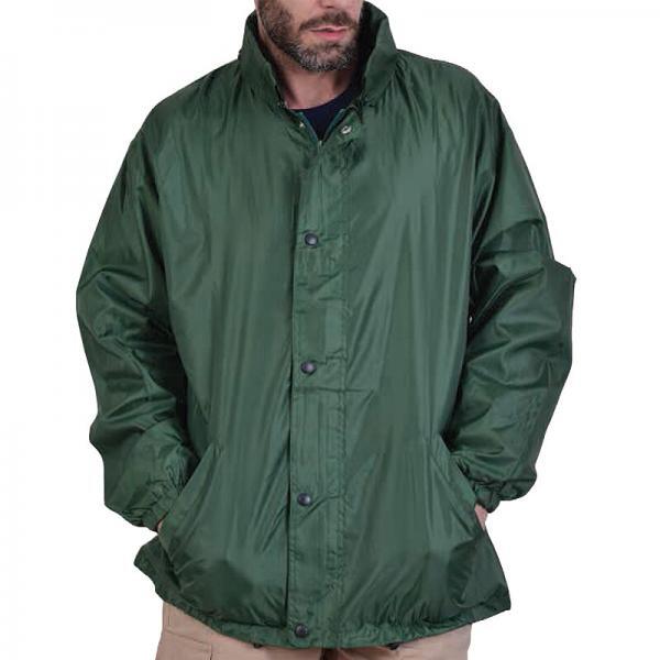 5301-370 Τζάκετ αντιανεμικό με επένδυση πράσινο AIOLOS