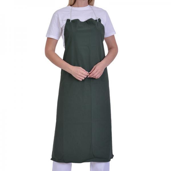 5809-001 Ποδιά αδιάβροχη πράσινη PVC/POLYESTER