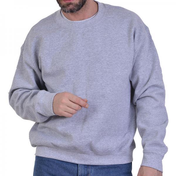 5911-700 Φούτερ μπλούζα μακρυμάνικη βαμβακερή με λάστιχο