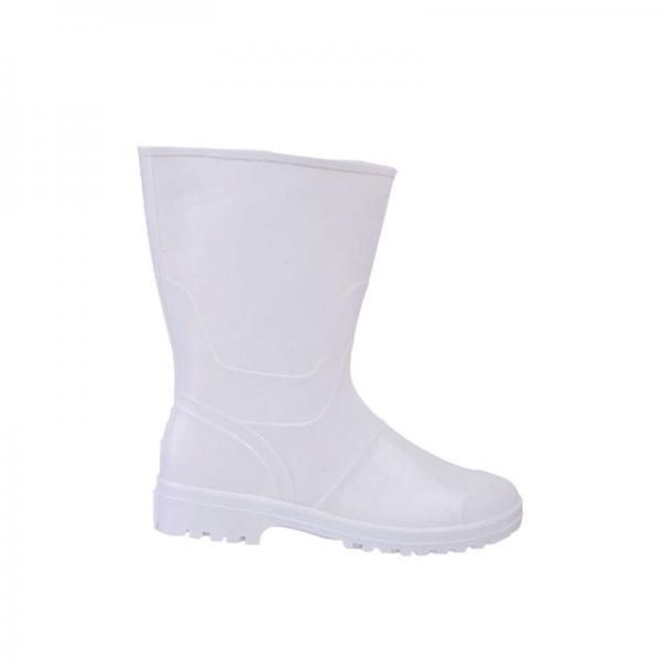 7804-330 Γαλότσες κνήμης νιτριλίου με επένδυση λευκές