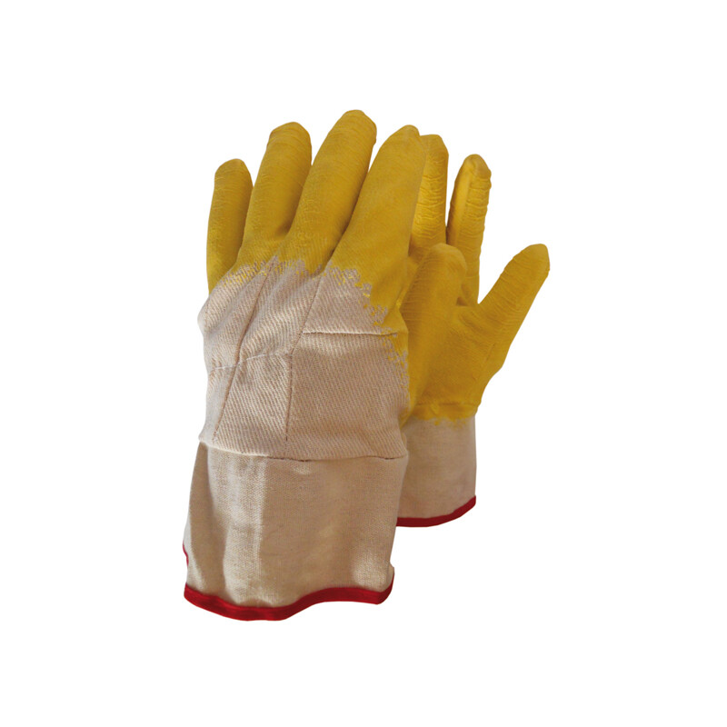 Γάντια βαμαβακερά εμποτισμένα σε Latex σαγρέ