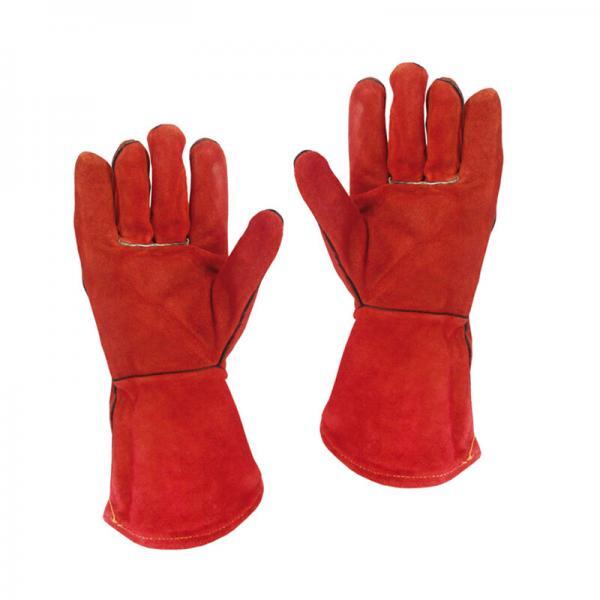 8502-901 Γάντια δερμάτινα ηλεκτροσυγκόλλησης ενισχυμένες ραφές