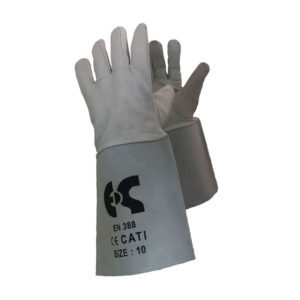 Γάντια με μανσέτα 35cm δερμάτινα ARGON