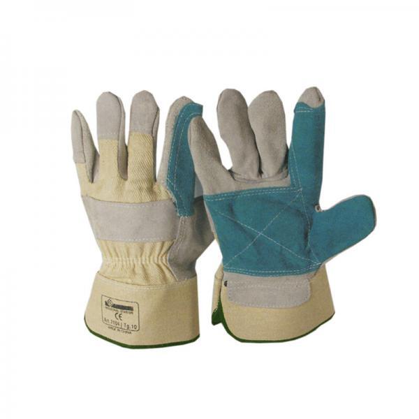 8602-021 Γάντια δερματοπάνινα IS ενίσχυση & επένδυση