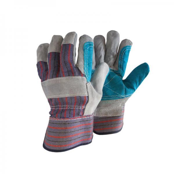 8602-031 Γάντια δερματοπάνινα ενίσχυση και βαμβακερή επένδυση