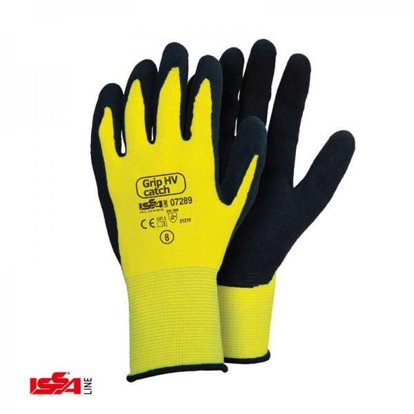 8604-035 Γάντια σαγρέ με επικάλυψη αφρώδες Latex