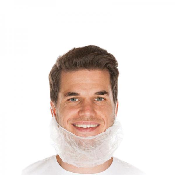 5530-901 Κάλυμμα γενειάδας μιας χρήσης λευκό