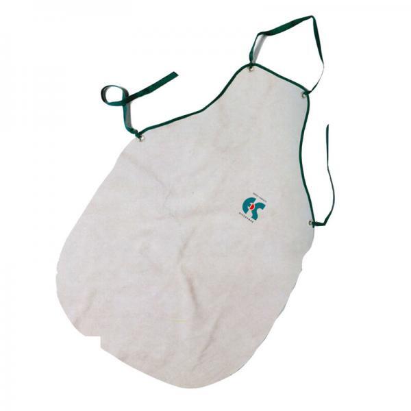 5891-052 Ποδιά δερμάτινη ηλεκτροσυγκολλητών πυρίμαχη γκρι