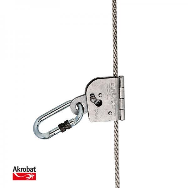 6003-005 Ανακόπτης πτώσης αυτόματος ανοξείδωτος συρματόσχοινου