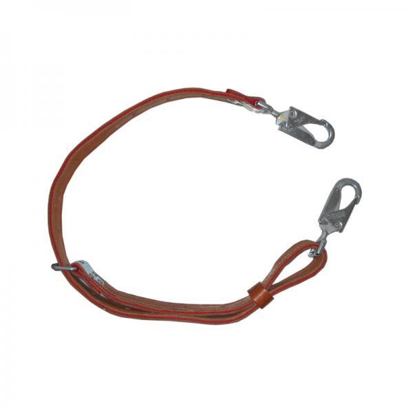 6204-011 Ιμάντας θέσης δερμάτινος 2m δύο άγγιστρα