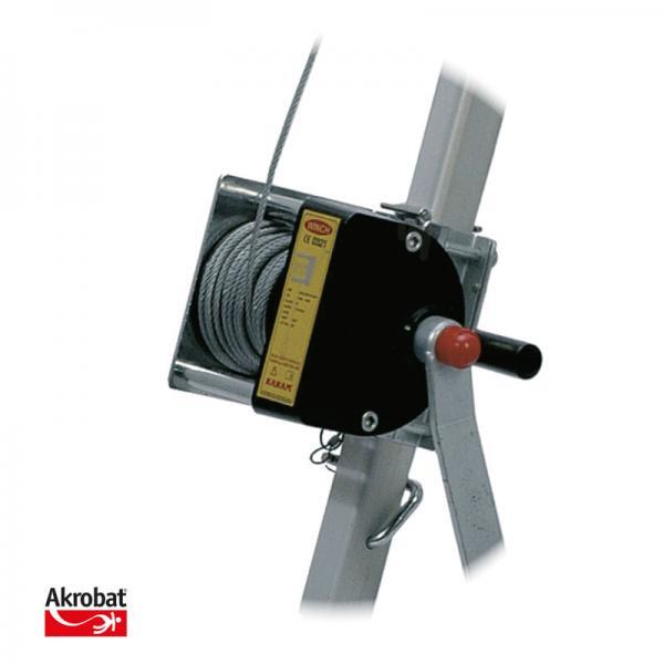 6309-311 Βίντζι με συρματόσχοινο για τρίποδο αλουμινίου