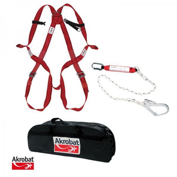 6310-101 Κιτ ολόσωμη ζώνη & σχοινί απορροφητής ενέργειας